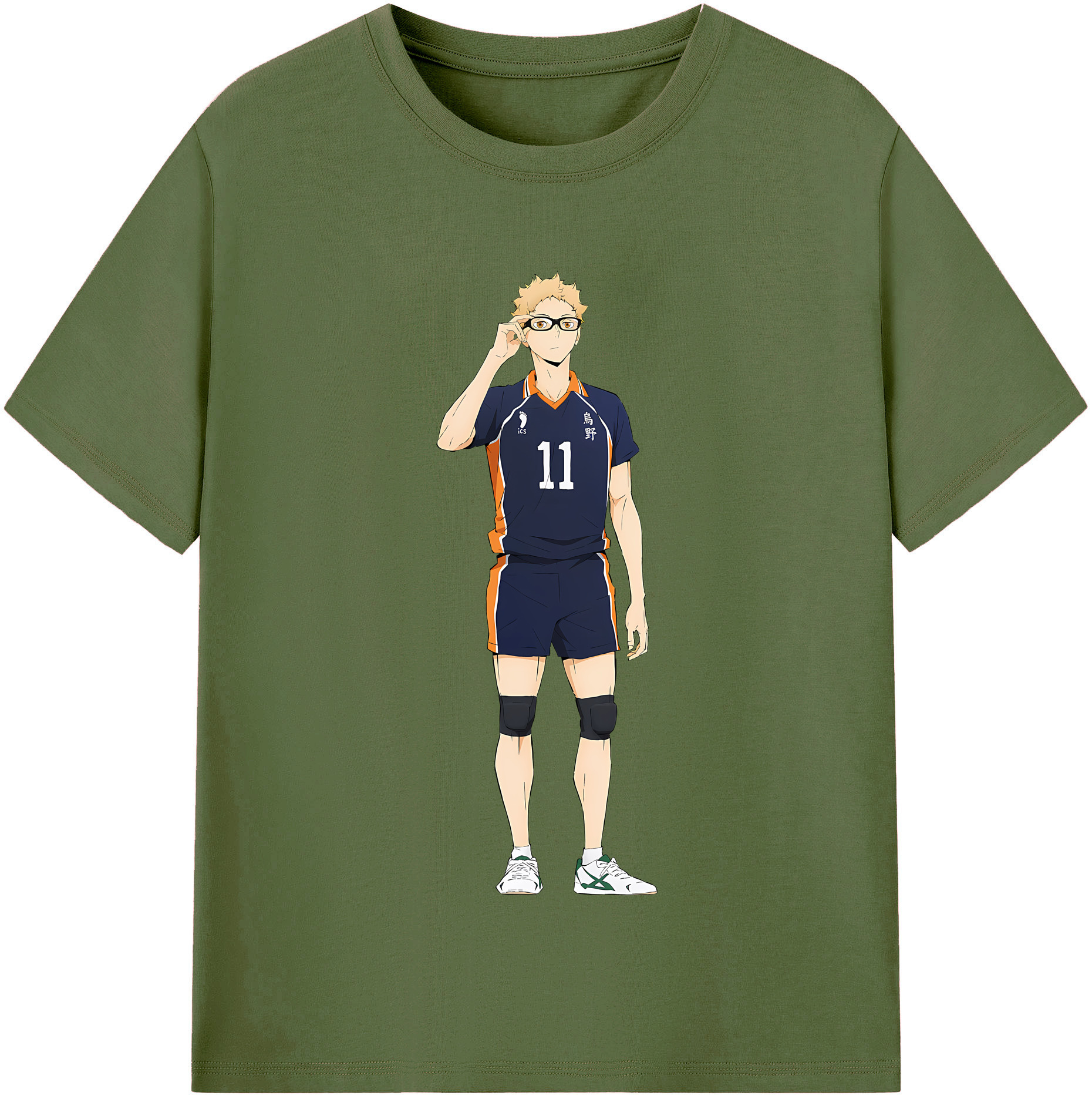 （画像用） ハイキュー!! Haikyu!! 綿100％半袖Tシャツ（フロントプリント）